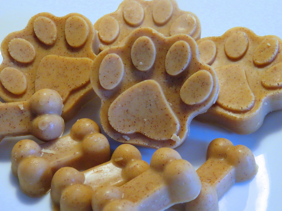 Peanut Butter Coconut Oil Dog Treats